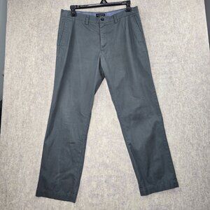 Banana Republic Emerson Chino Pants 36x32 Green Cotton Mens